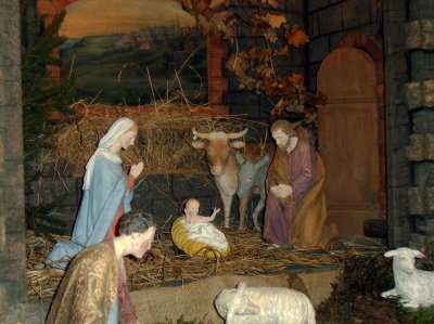 Otevření kostela o Vánocích