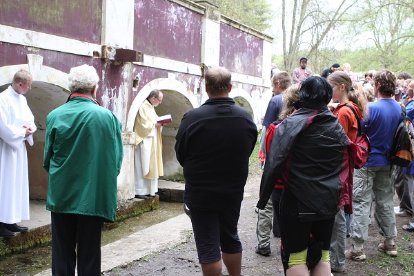 Cyklovýlet na klokočské žehnání pramenu