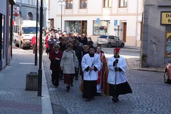 Květná neděle v MB